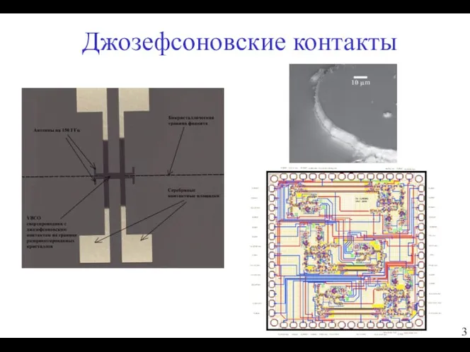 Джозефсоновские контакты