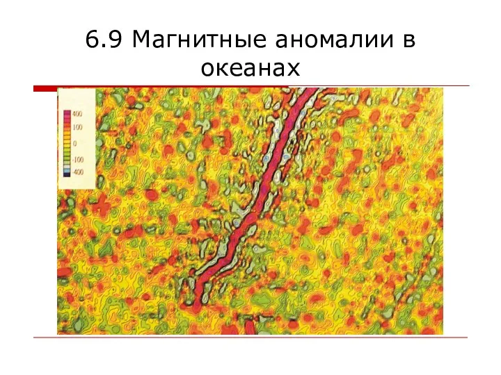 6.9 Магнитные аномалии в океанах