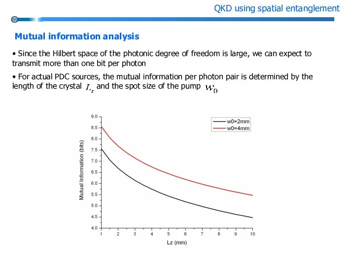 • Since the Hilbert space of the photonic degree of freedom