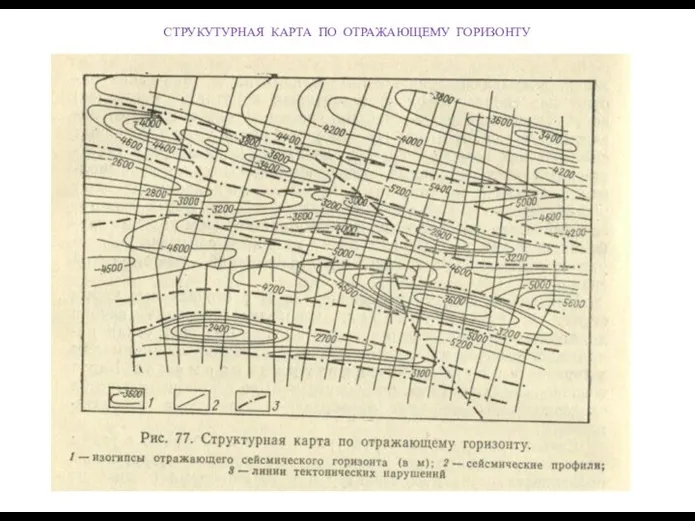 СТРУКУТУРНАЯ КАРТА ПО ОТРАЖАЮЩЕМУ ГОРИЗОНТУ