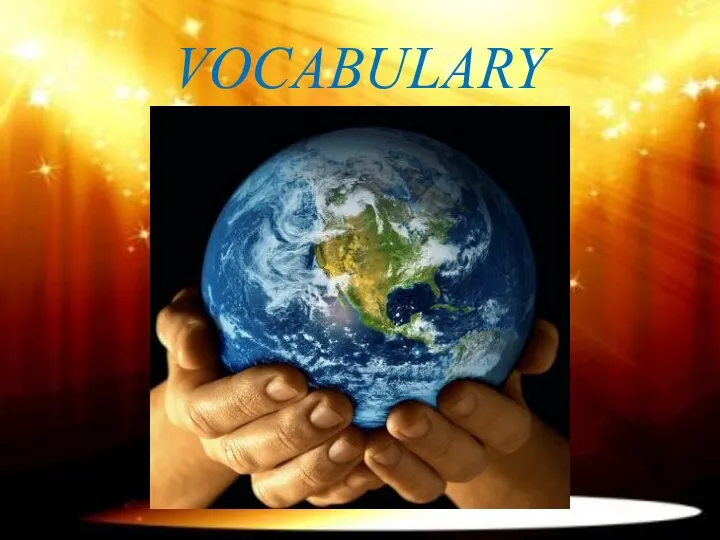 VOCABULARY