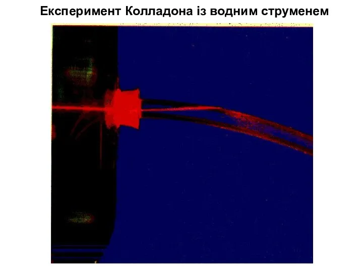 Експеримент Колладона із водним струменем