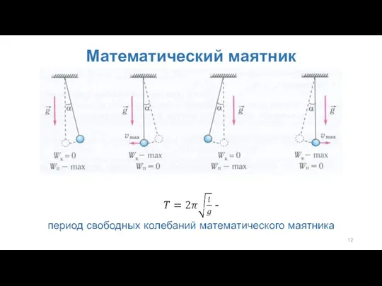 Математический маятник