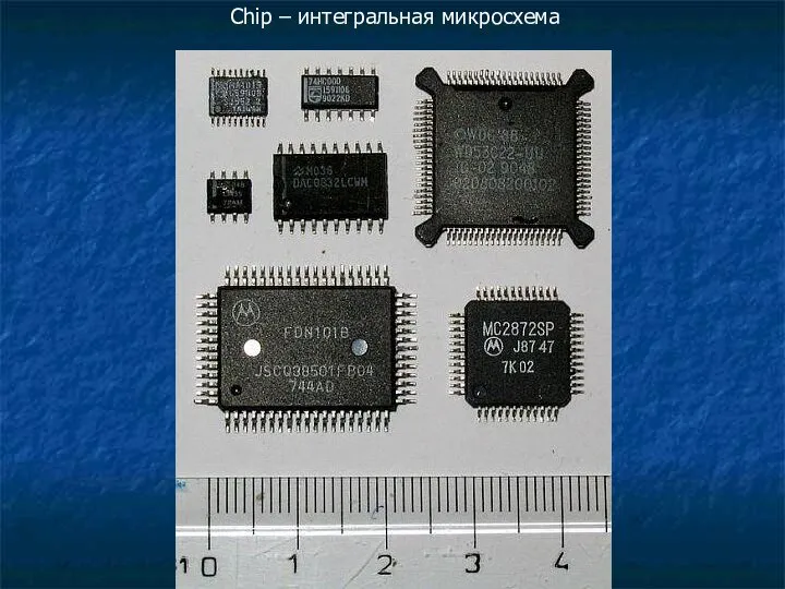 Chip – интегральная микросхема