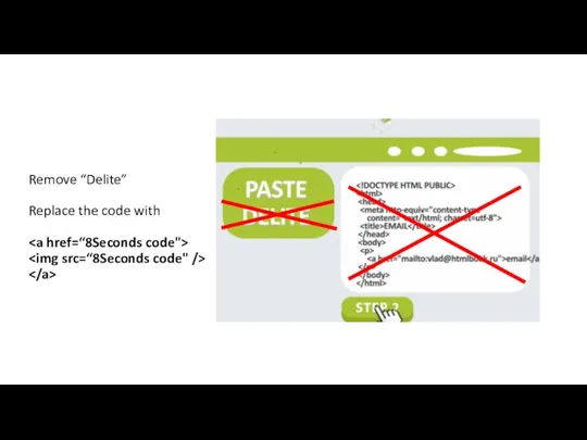 Remove “Delite” Replace the code with