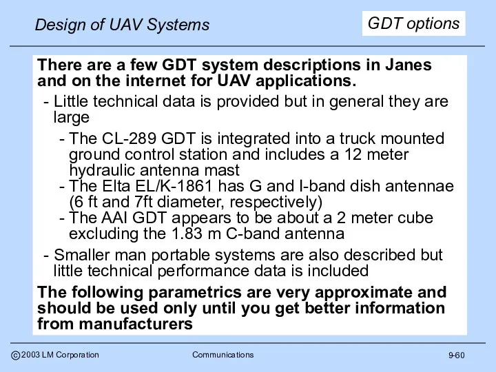 9-60 GDT options There are a few GDT system descriptions in