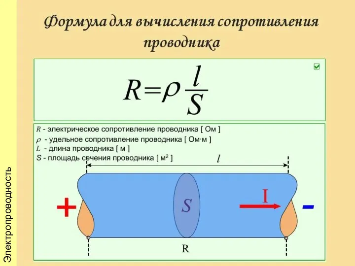 Электропроводность