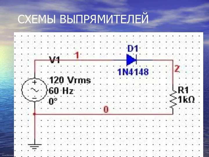 СХЕМЫ ВЫПРЯМИТЕЛЕЙ Степанов Константин Сергеевич