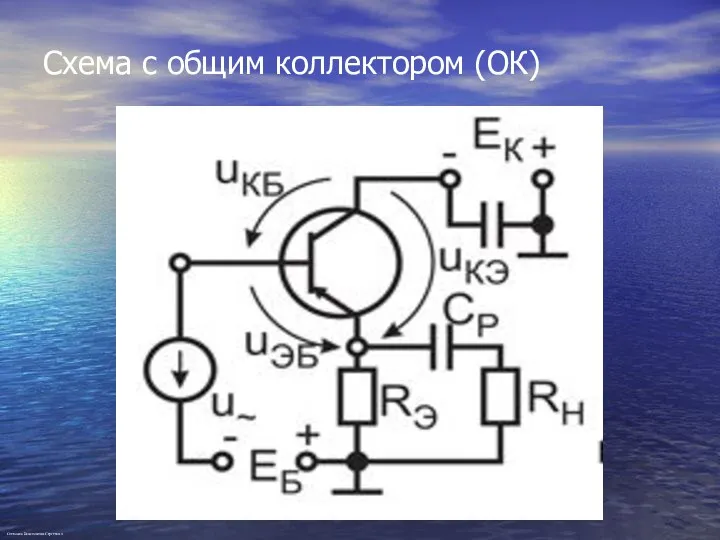 Схема с общим коллектором (ОК) Степанов Константин Сергеевич