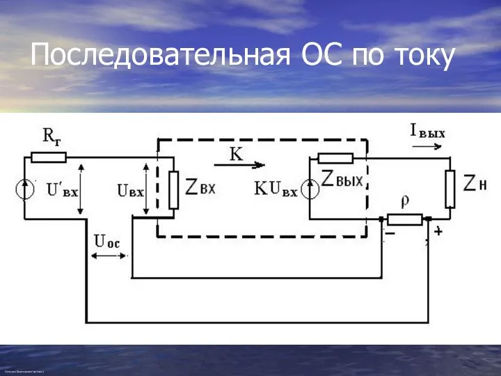 Последовательная ОС по току Степанов Константин Сергеевич