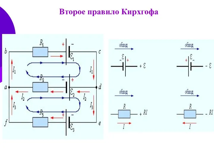 Второе правило Кирхгофа