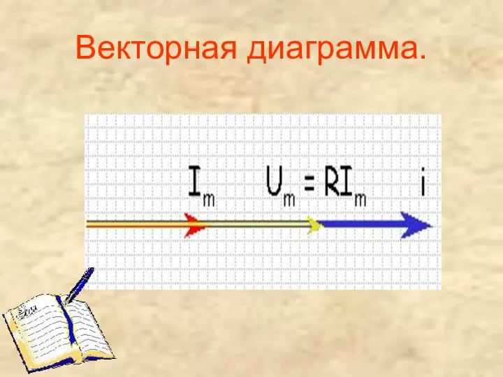 Векторная диаграмма.