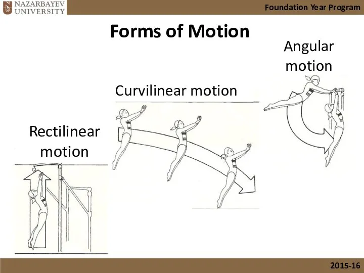 Forms of Motion