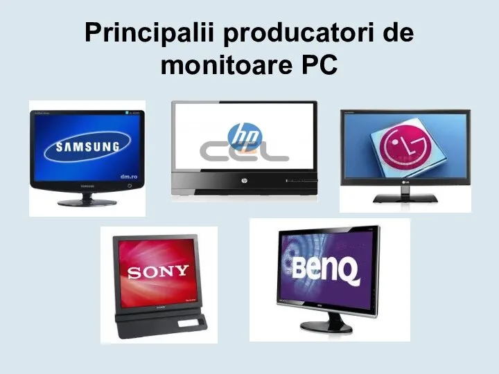 Principalii producatori de monitoare PC