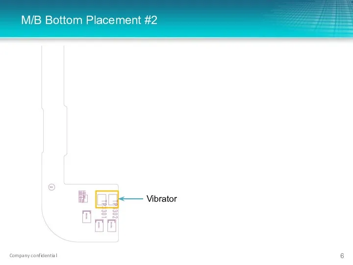 M/B Bottom Placement #2 Vibrator