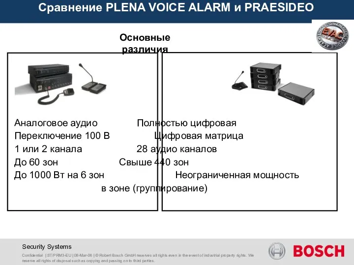 Confidential | ST/PRM3-EU | 08-Mar-06 | © Robert Bosch GmbH reserves