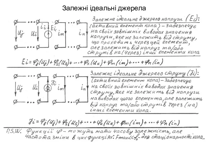 Залежні ідеальні джерела