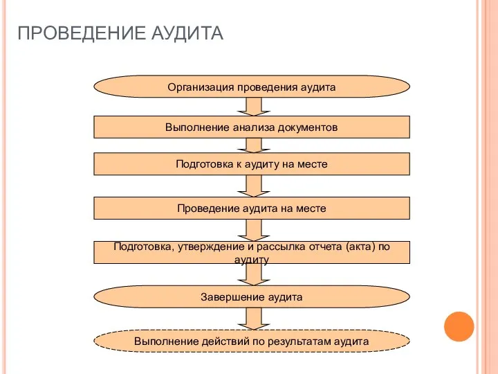 ПРОВЕДЕНИЕ АУДИТА