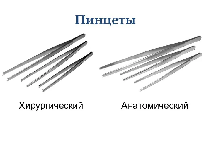 Пинцеты Хирургический Анатомический