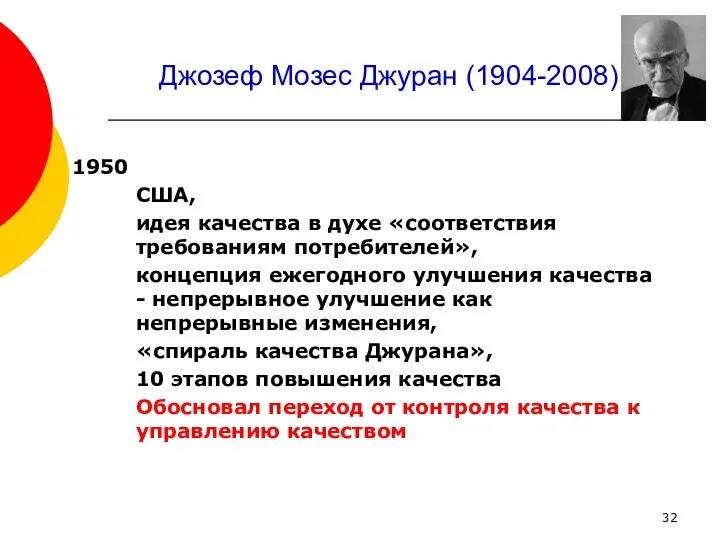 1950 США, идея качества в духе «соответствия требованиям потребителей», концепция ежегодного