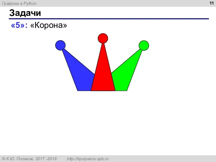 Задачи «5»: «Корона»