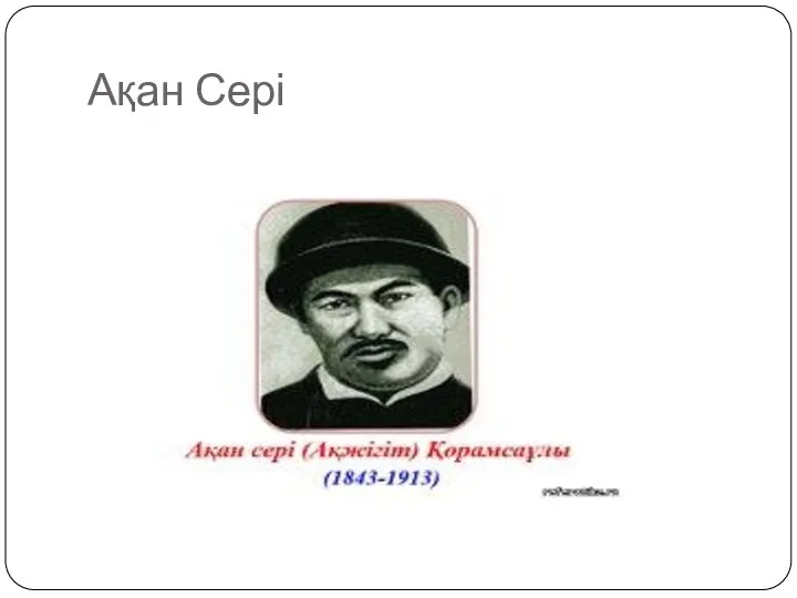 Ақан Сері