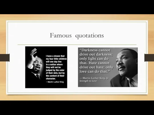 Famous quotations