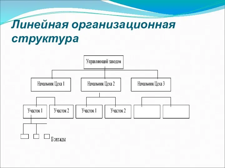 Линейная организационная структура