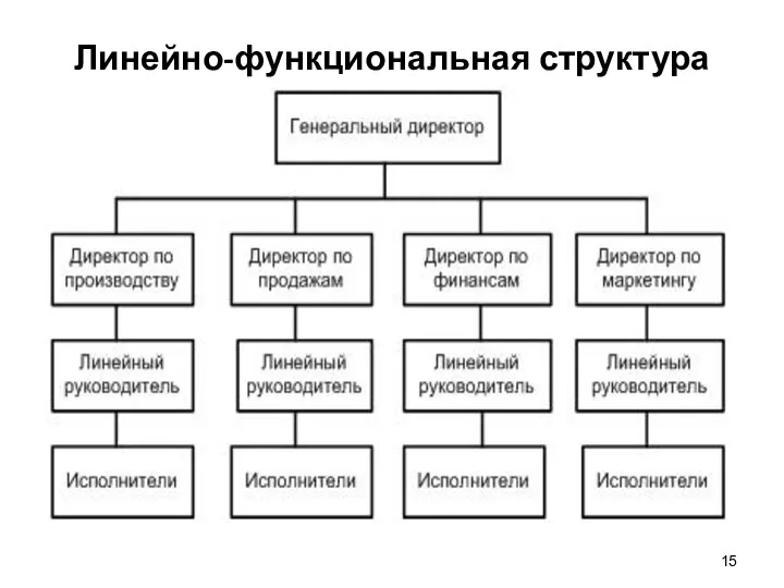 Линейно-функциональная структура