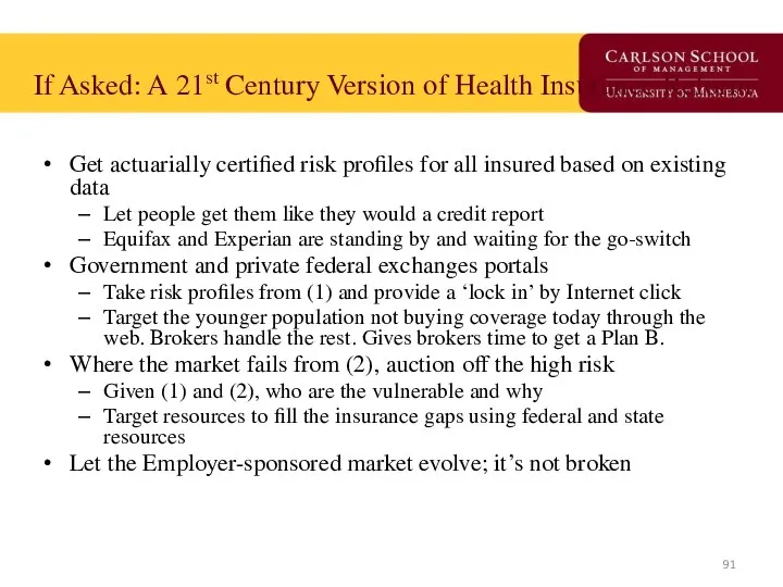 If Asked: A 21st Century Version of Health Insurance Reform Get