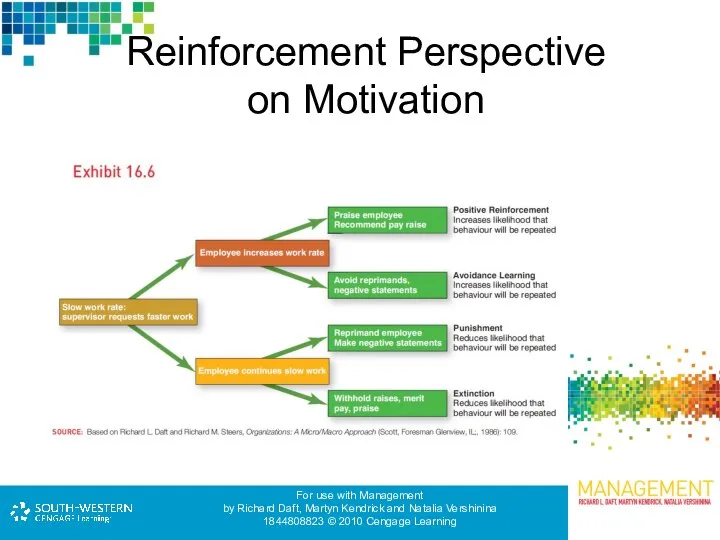 Reinforcement Perspective on Motivation