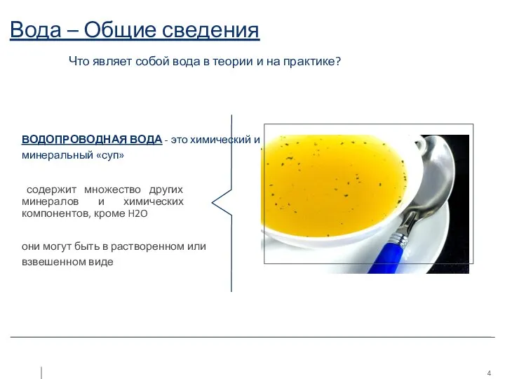 Вода – Общие сведения Что являет собой вода в теории и