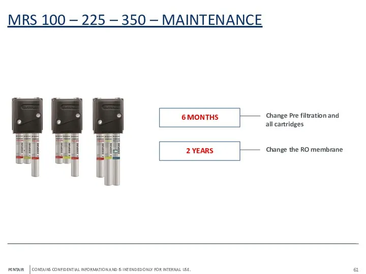 6 MONTHS MRS 100 – 225 – 350 – MAINTENANCE 2