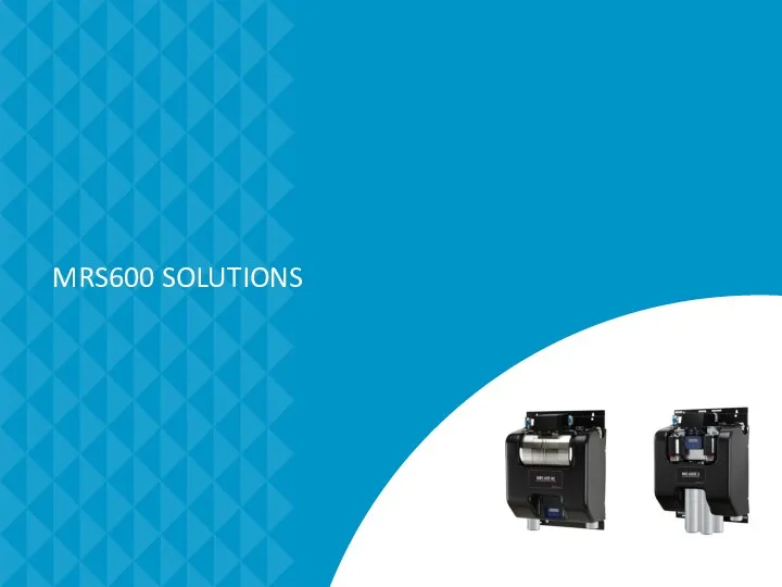 PENTAIR MRS600 SOLUTIONS