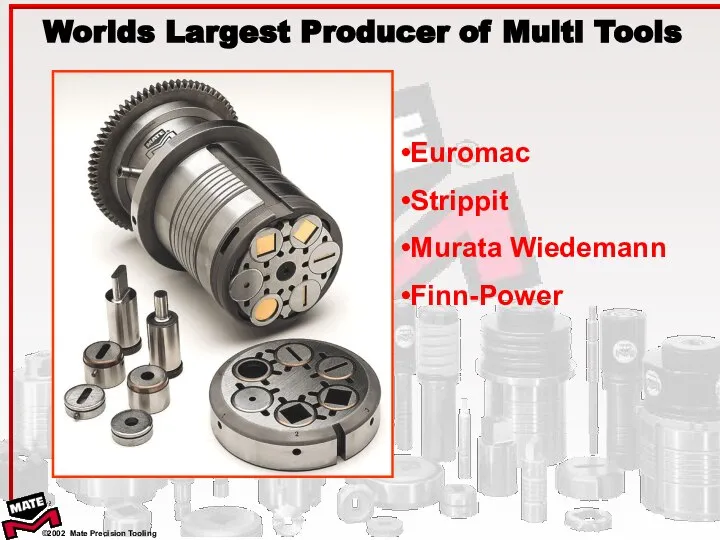 Euromac Strippit Murata Wiedemann Finn-Power Worlds Largest Producer of Multi Tools