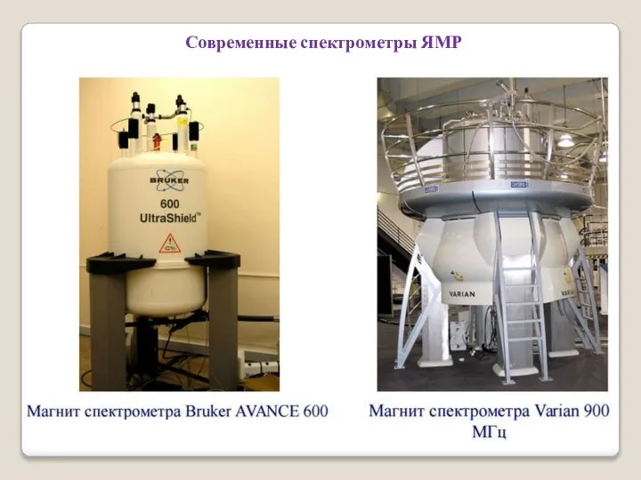 Современные спектрометры ЯМР