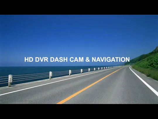 HD DVR DASH CAM & NAVIGATION