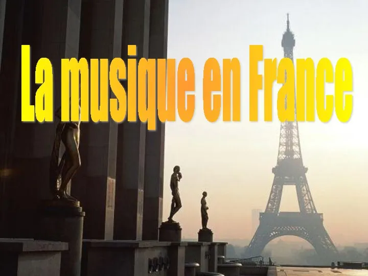 La musique en France