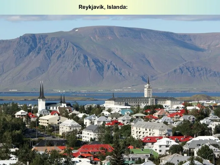 Reykjavík, Islanda: