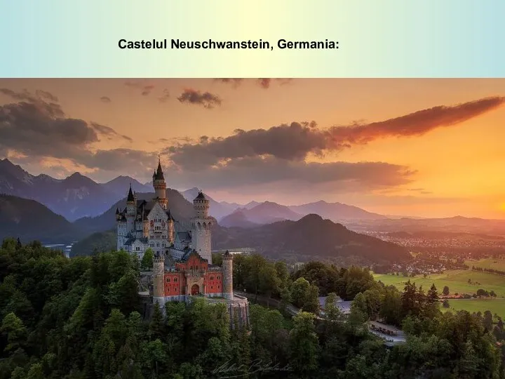 Castelul Neuschwanstein, Germania: