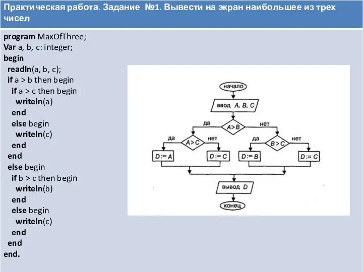 Практическая работа №1