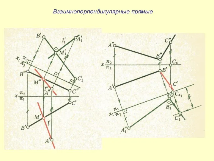 Взаимноперпендикулярные прямые