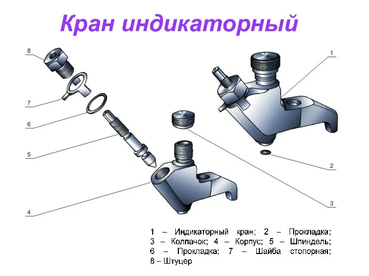 Кран индикаторный