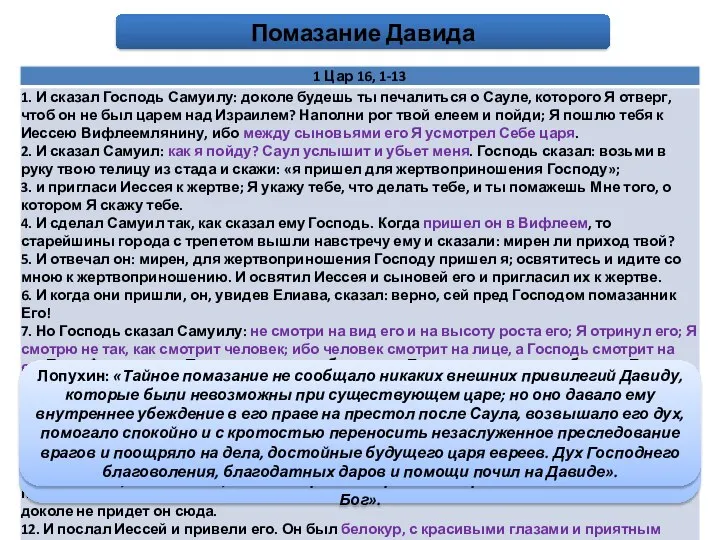 Блж. Феодорит: «Пророк не знал избранного Богом, потому что был не