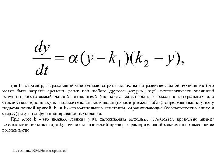 Источник: Р.М.Нижегородцев