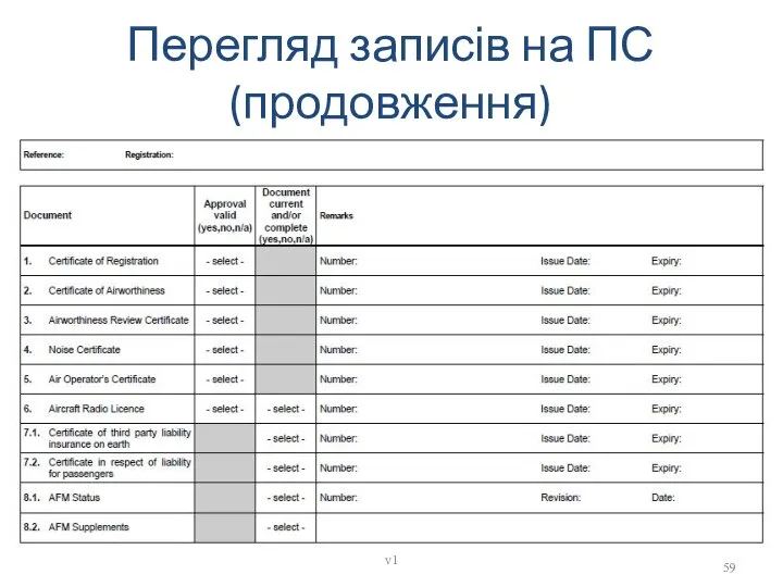 Перегляд записів на ПС (продовження) v1