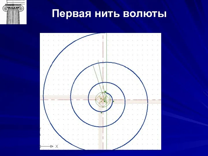 Первая нить волюты