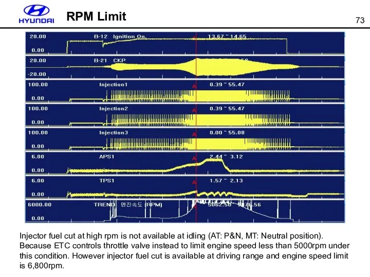 RPM Limit Injector fuel cut at high rpm is not available