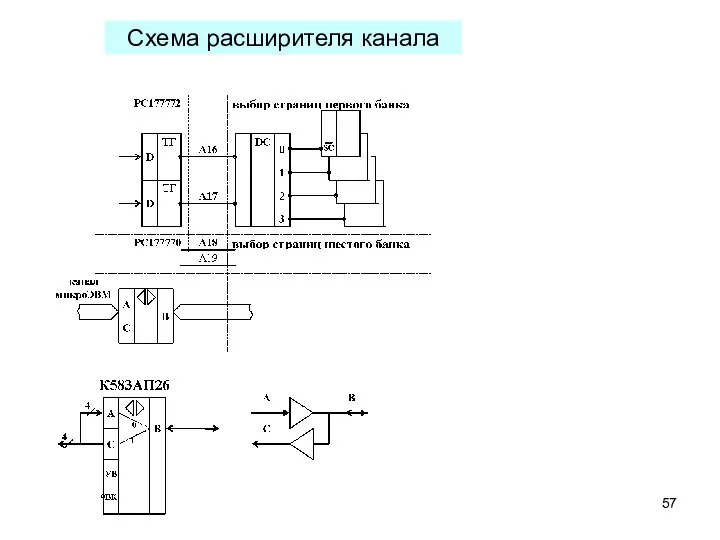 Схема расширителя канала