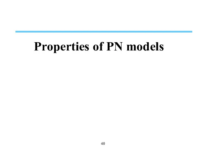 Properties of PN models